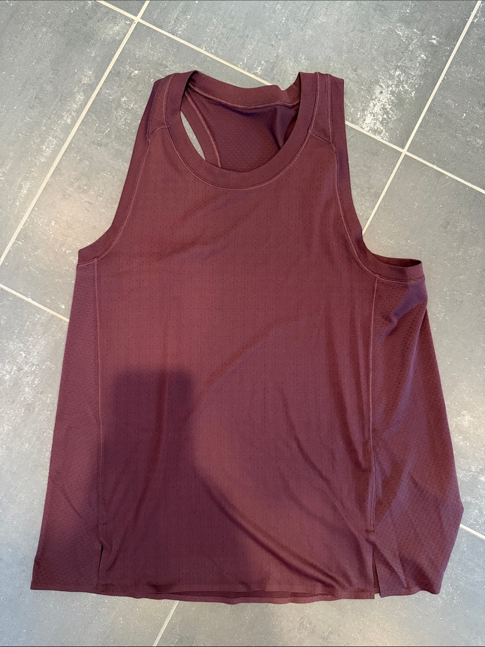 Lululemon Fast and Free Singlet Goodnight Plum size XS